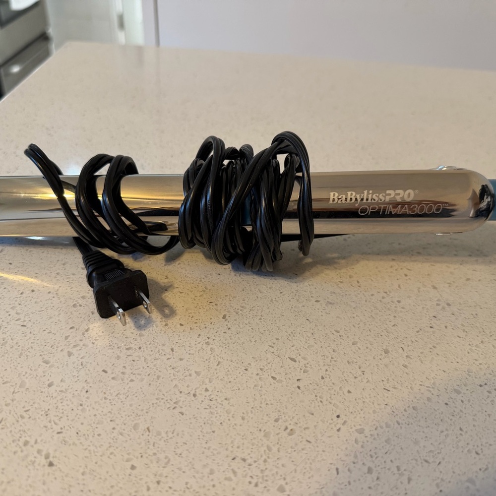 BaByliss PRO Optima3000 Silver Hair Straightener